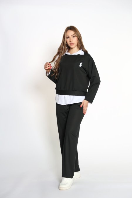 طقم POLO مع قميص 3 قطع 