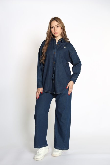 طقم جينز LACOSTE