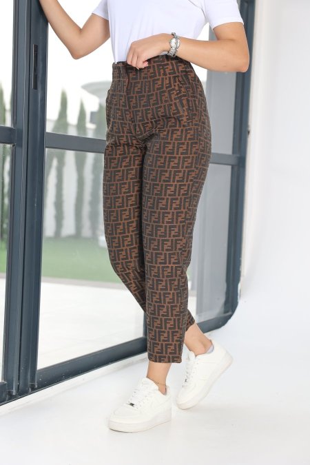 بنطلون FENDI بني