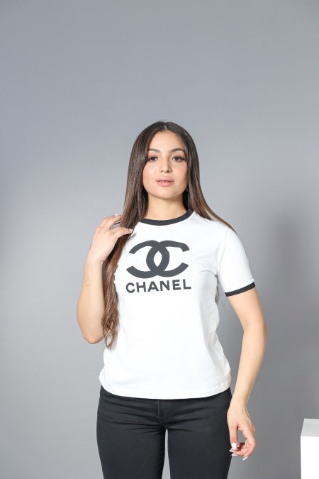 بلوز Chanel  - ابيض