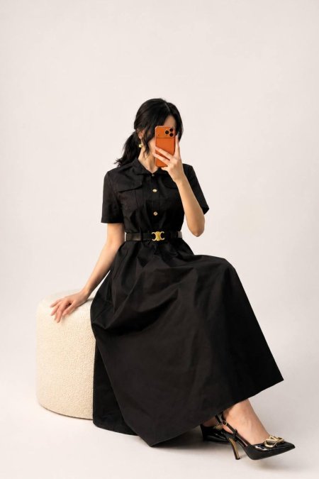 فستان CELINE مع قشاط