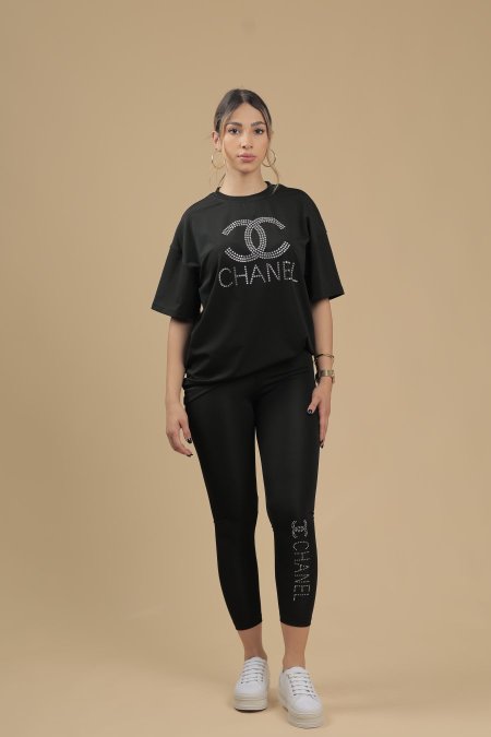 طقم Chanel سترس