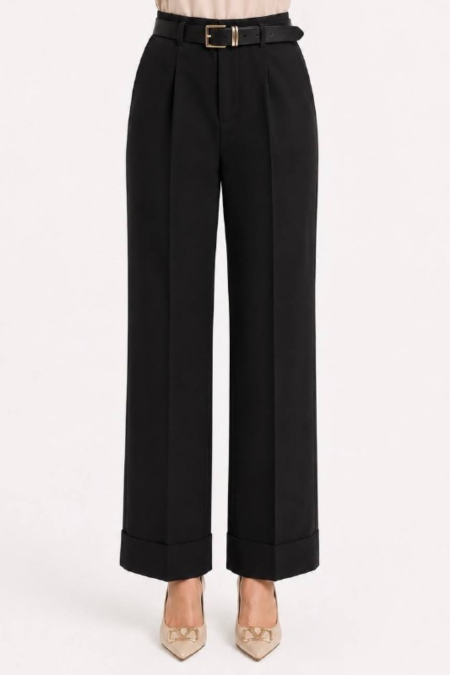 بنطلون zara مع قشاط