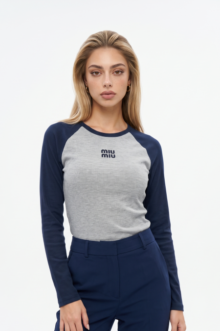 بلوز 2 لون MIU MIU