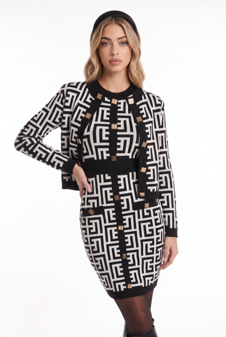 فستان + جكيت BALMAIN