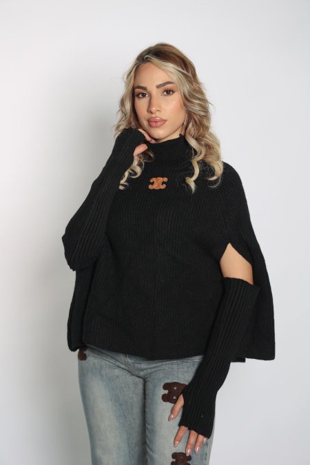 بلوز صوف مع قشاط CELINE