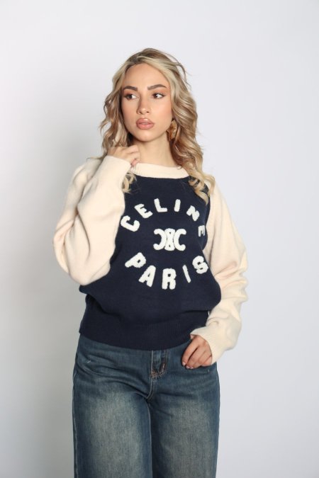 بلوز 2 لون CELINE