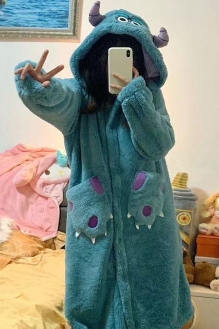 روب المونستر الازرق