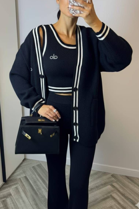 طقم alo صوف  3 قطع