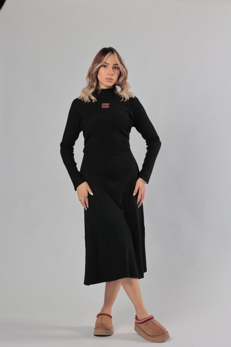 فستان صوف MIU MIU