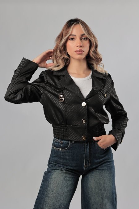 سترة جلد  - BALMAIN